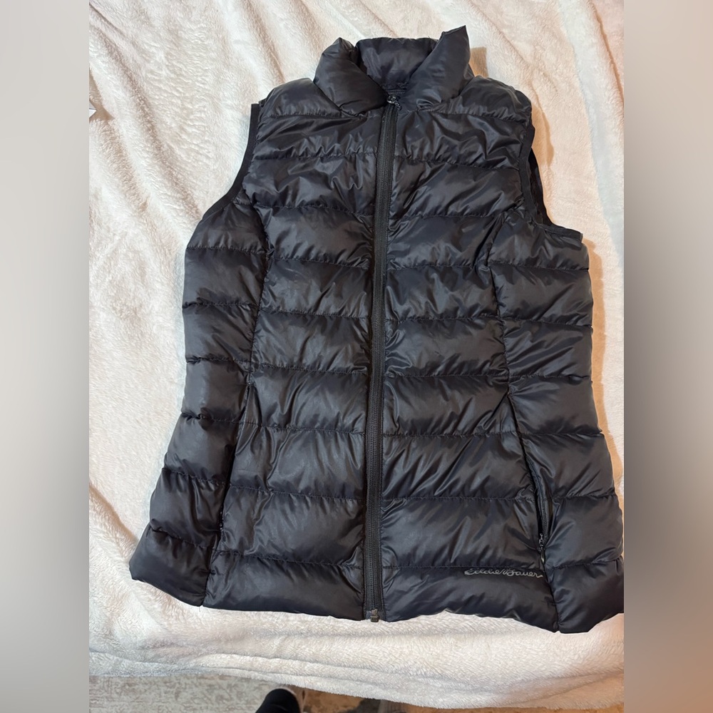 Eddie Bauer packable down vest